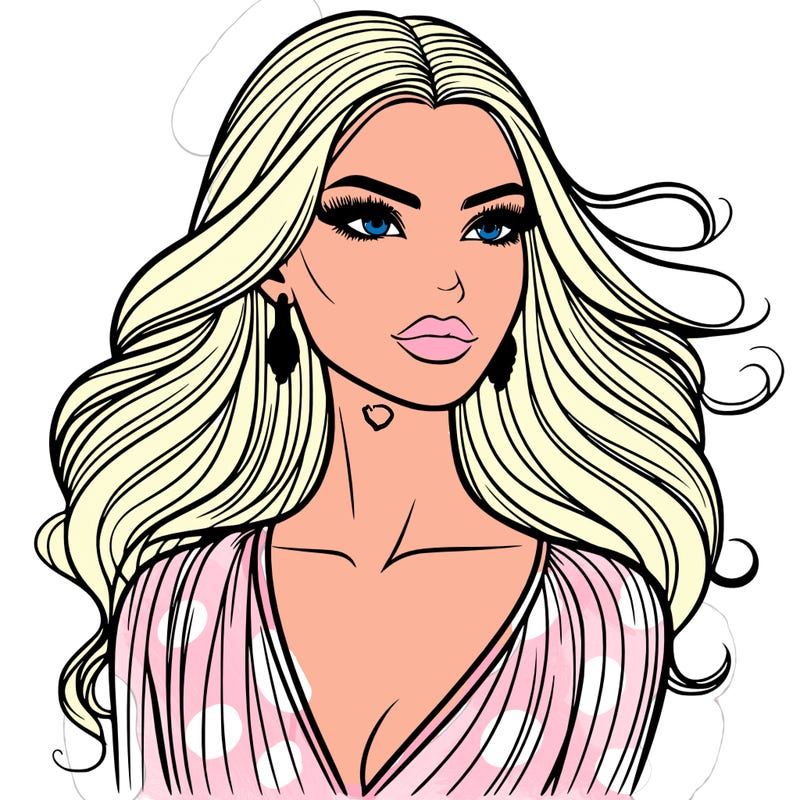 beautiful fashion woman