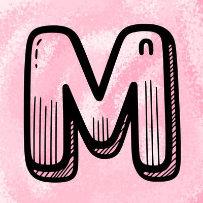 the letter m