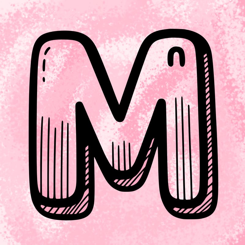 the letter m