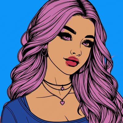 detailed realistic girl