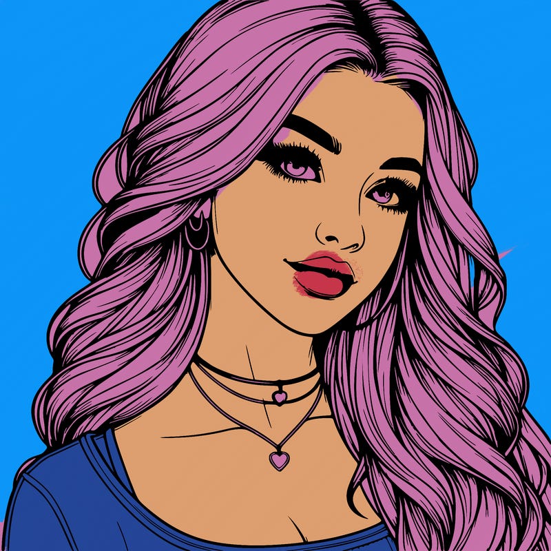 detailed realistic girl