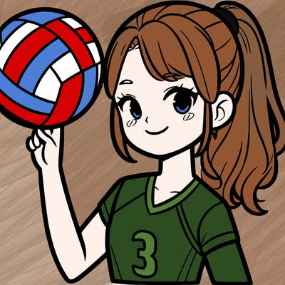 volleyball girl