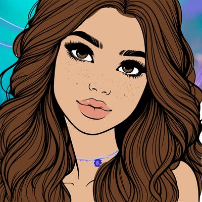 beautiful realistic girl