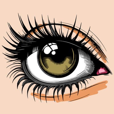 realistic eye