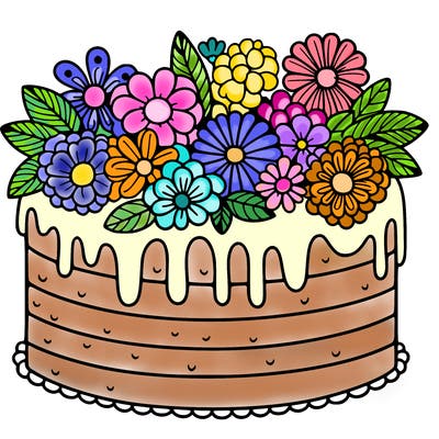 cake flowers
