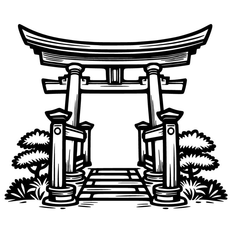 japanese torii gates