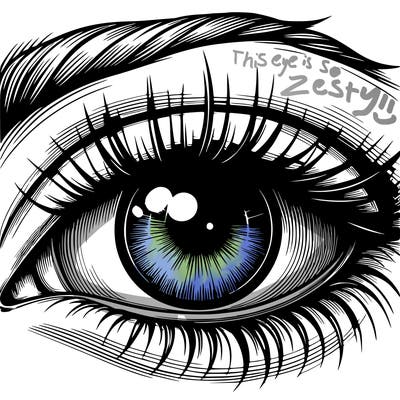 realistic eye