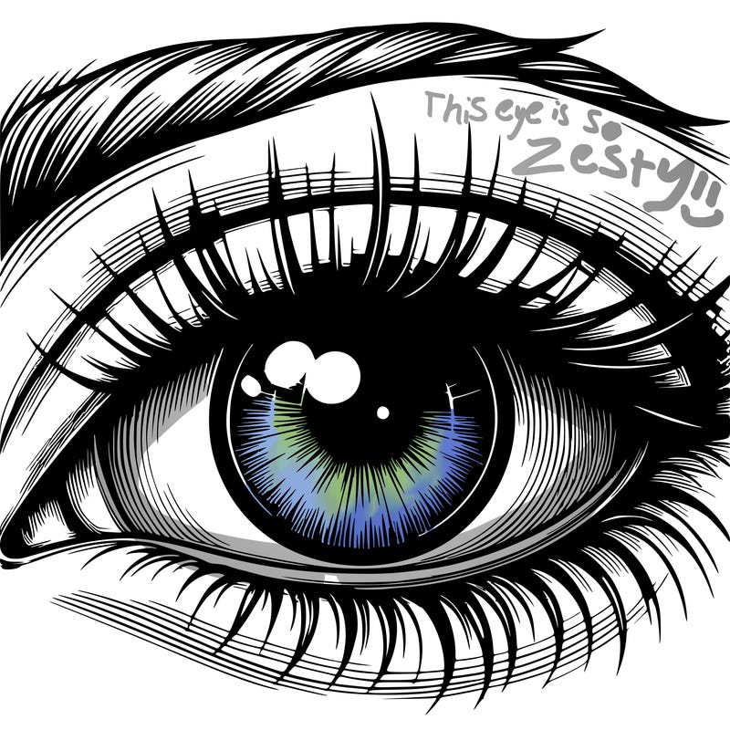realistic eye