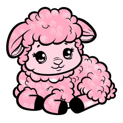 a baby sheep