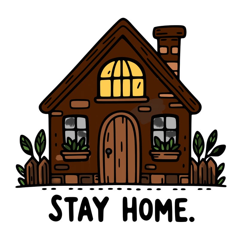 stay home