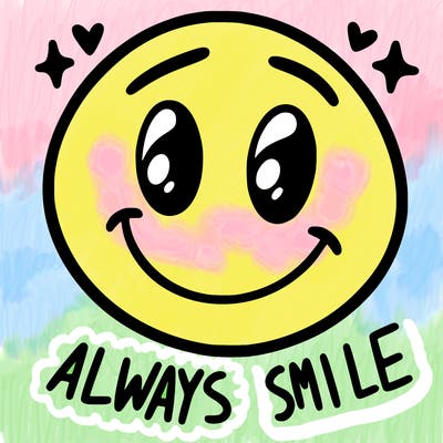always smile