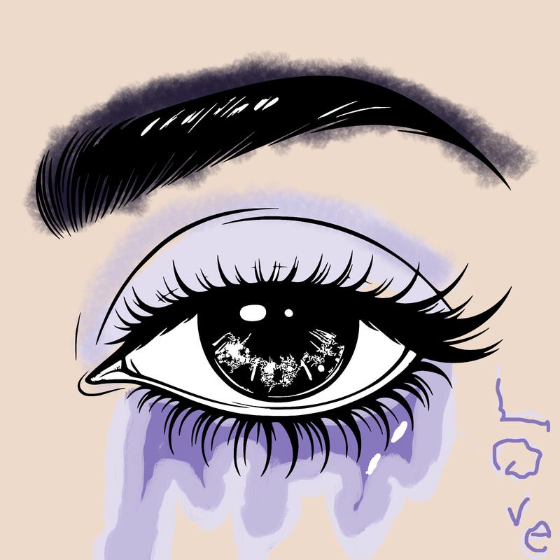 eye closed realistic