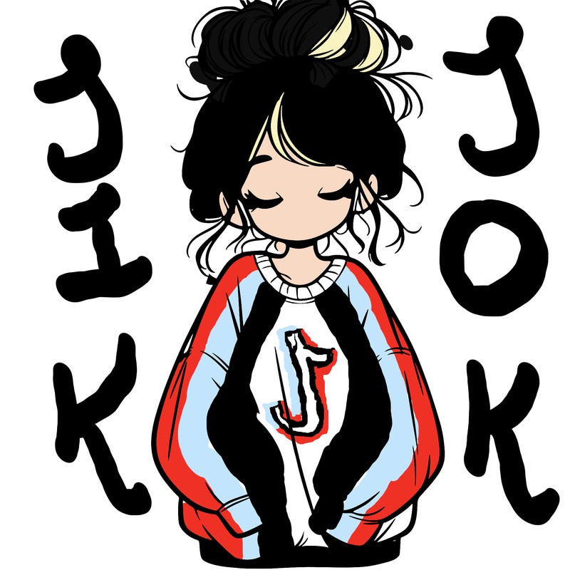 girl with baggy sweatshirt and messy bun