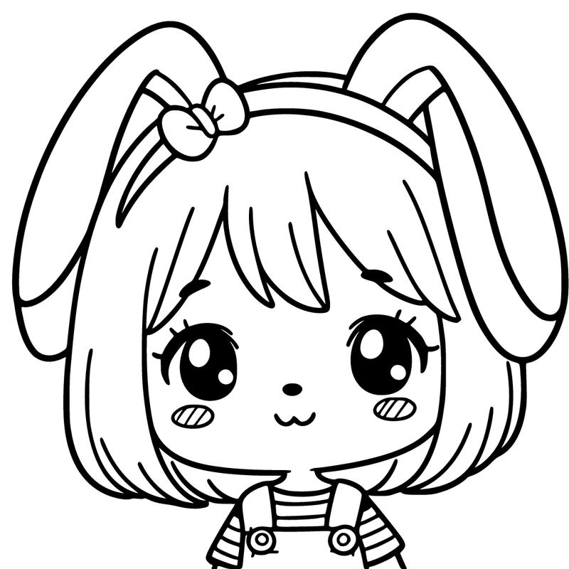 a girl that's a bunny