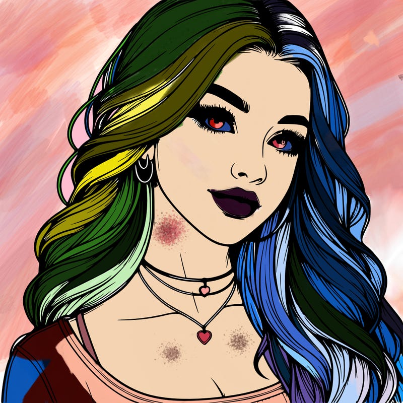 detailed realistic girl