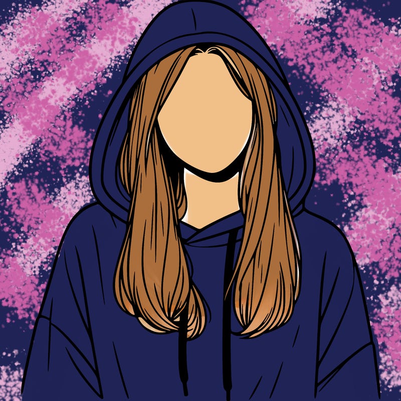 female hoodie.