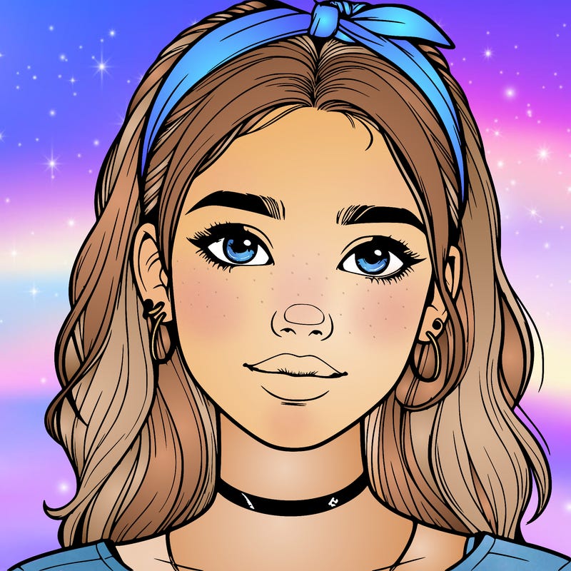 realistic teenage girl