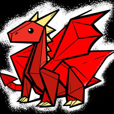 origami dragon
