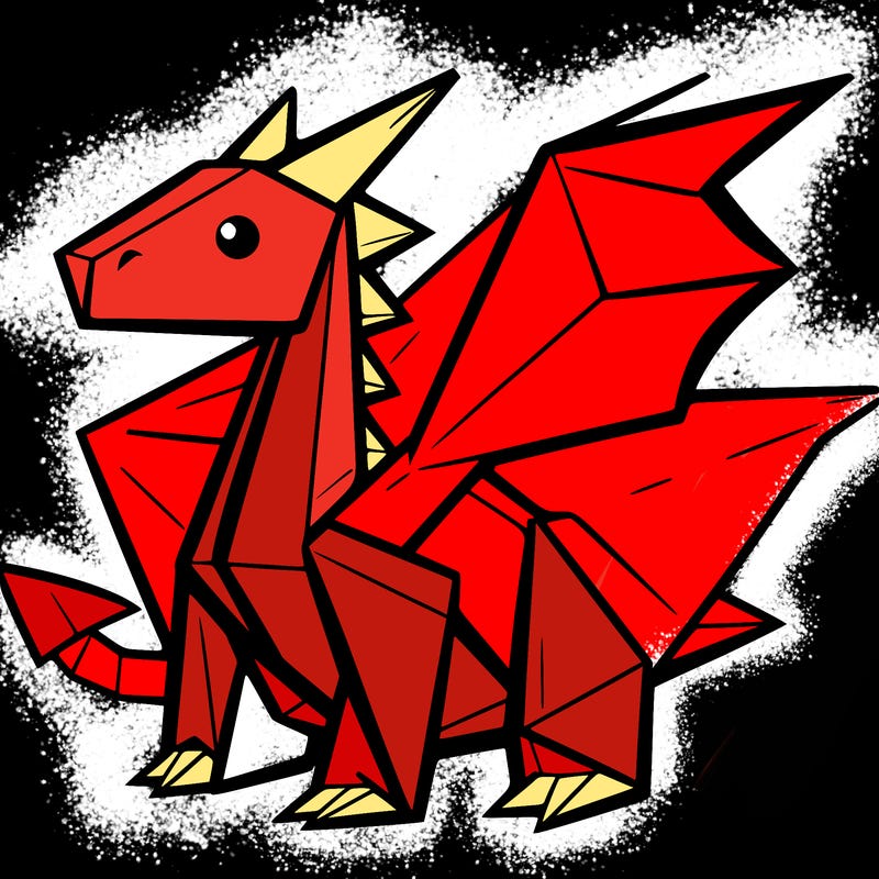 origami dragon