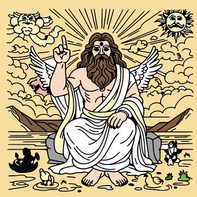 god