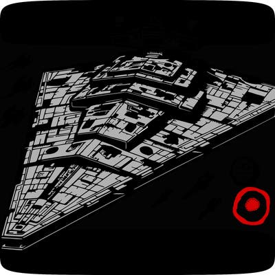 detailed star destroyer