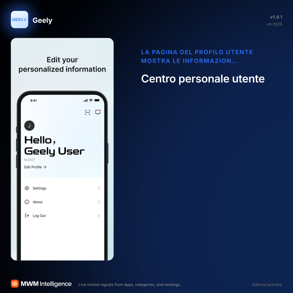 Geely - App di Stili e tendenze | MWM