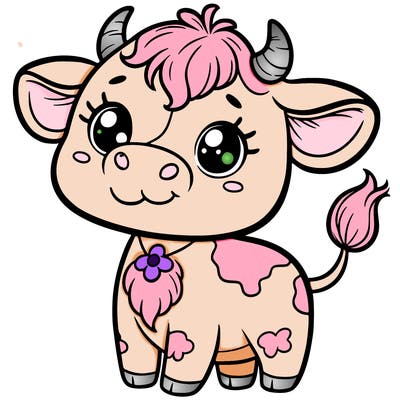 cute cow