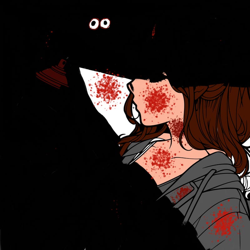 a realistic girl spray, painting