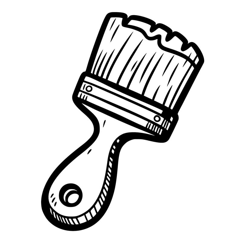 a painting brush
