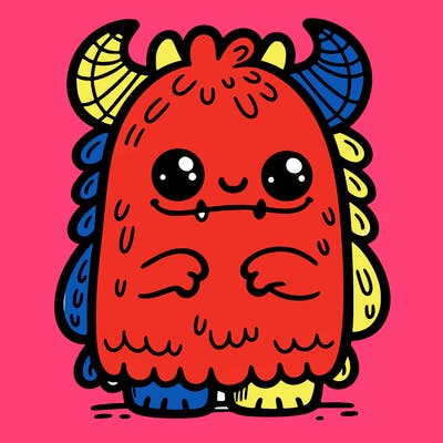 cute monster