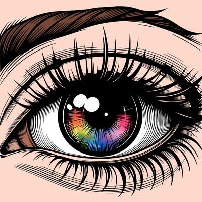 realistic eye