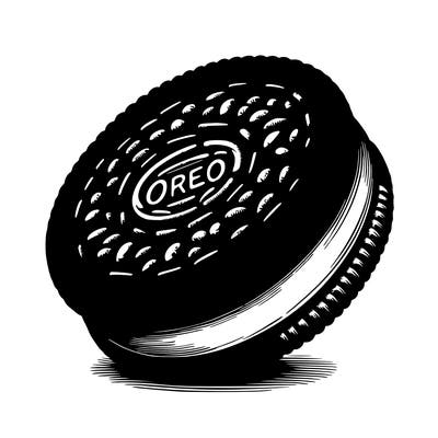 realistic oreo