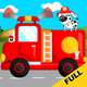 Fire-Trucks Game for Kids FULL