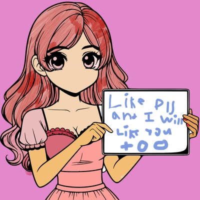 realistic pretty girl holding blank sign
