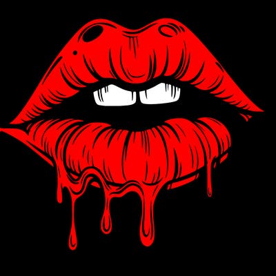 lips that look realistic and drip