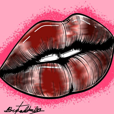 realistic lips