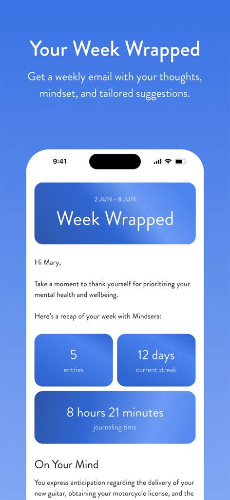 Mindsera: Daily AI Journaling - 