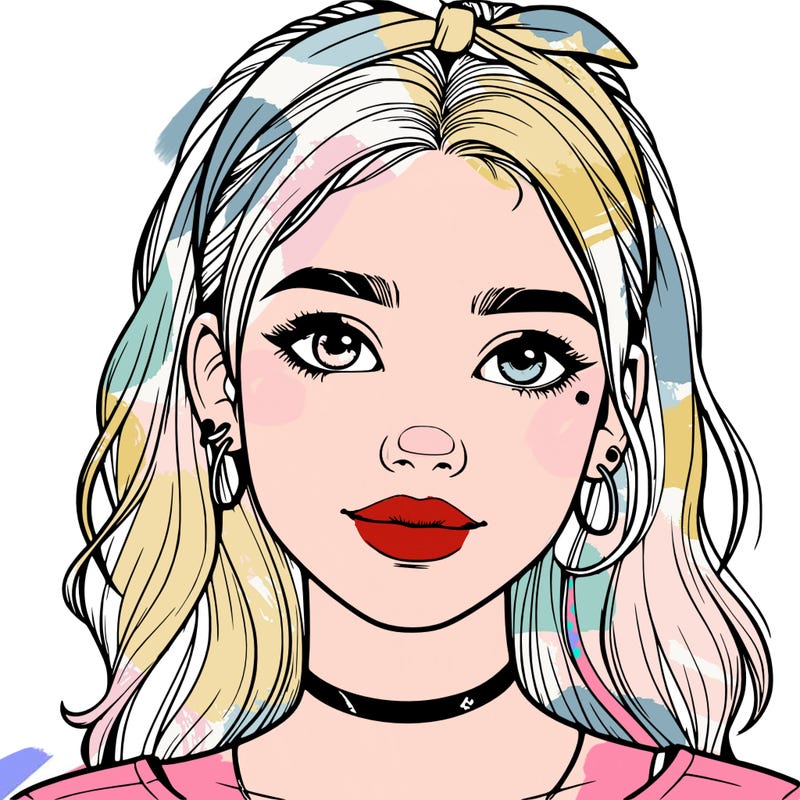 realistic teenage girl