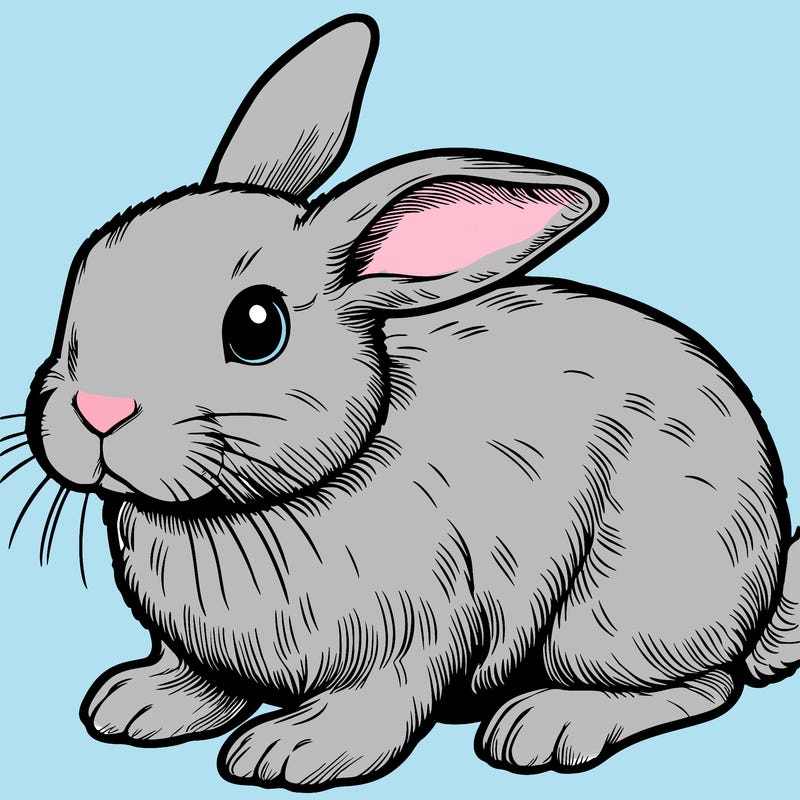 realistic bunny