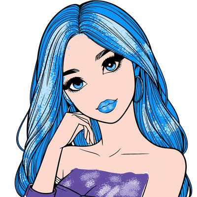 beautiful realistic girl