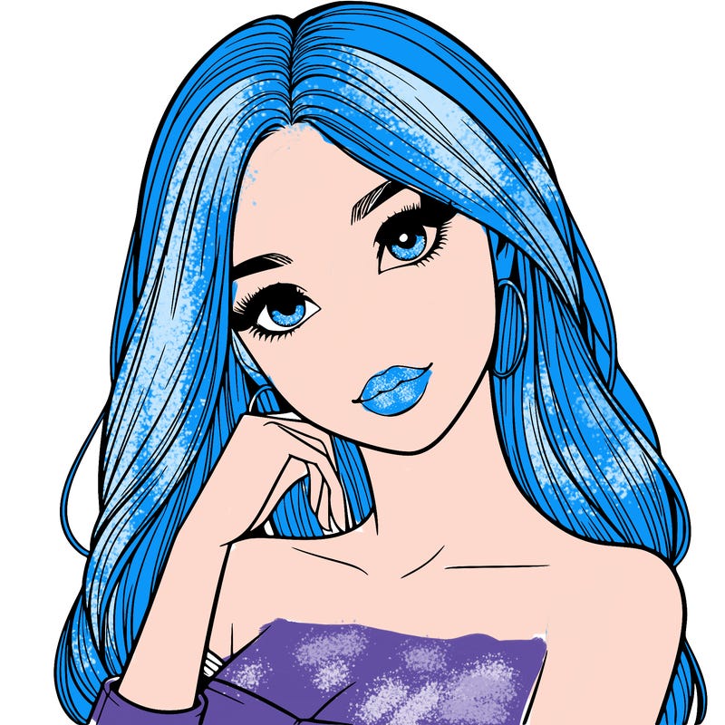 beautiful realistic girl