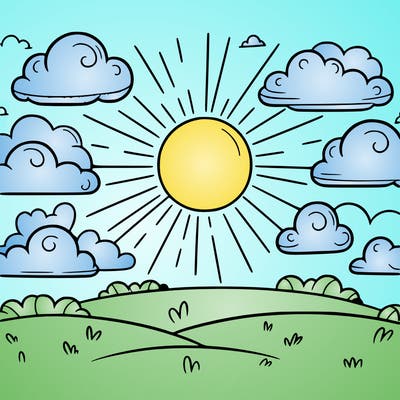 sky and clouds