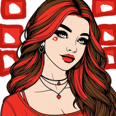 detailed realistic girl