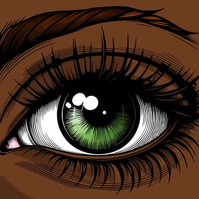 realistic eye