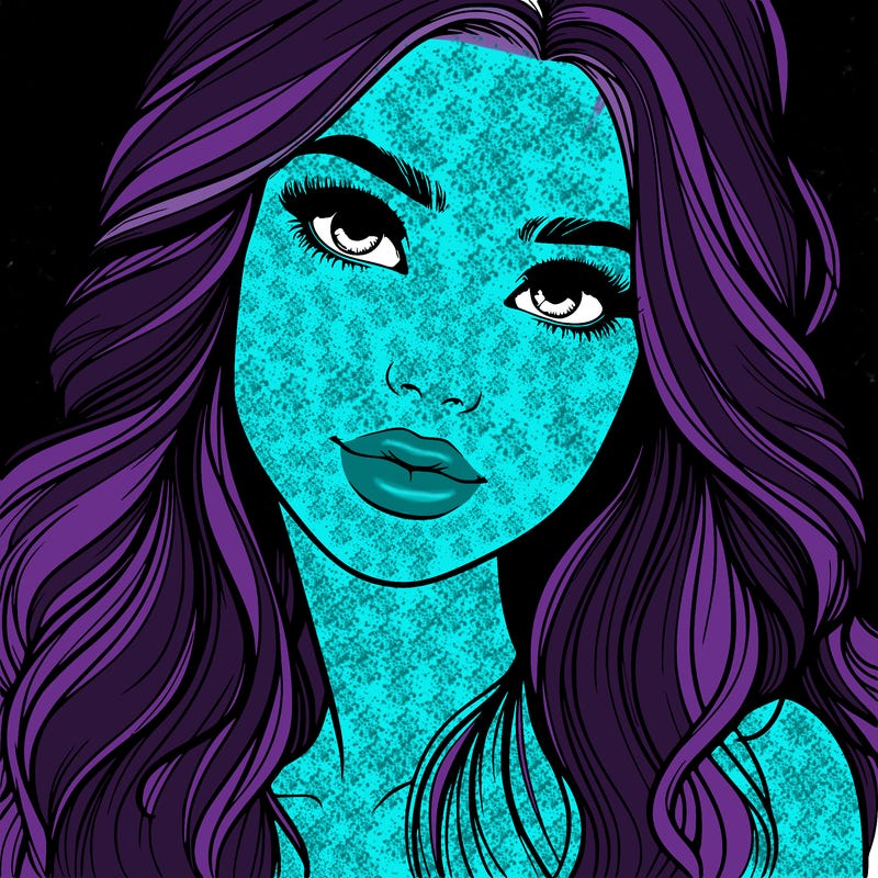 beautiful realistic girl