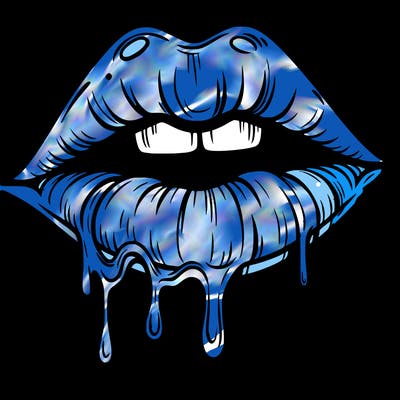 lips that look realistic and drip