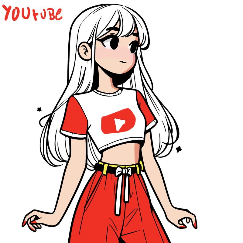 girl in a cute crop top