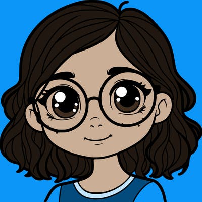 girl with glasses and freckles