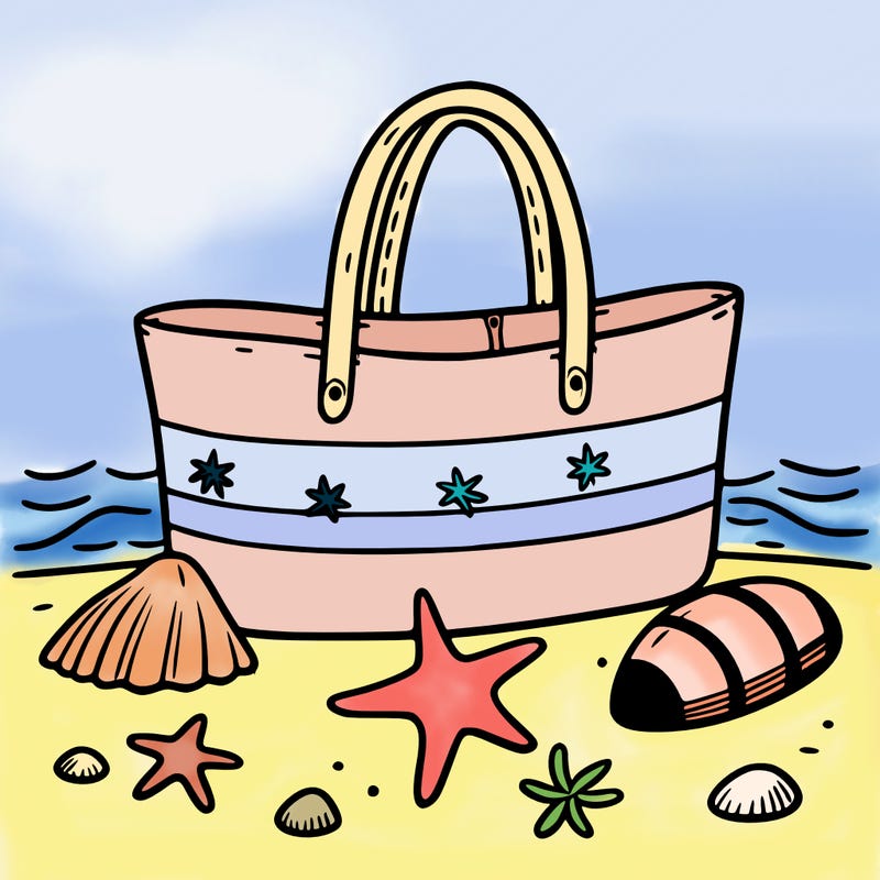 a beach bag