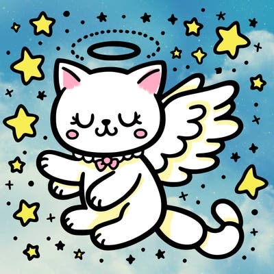 angel cat